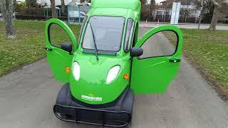 Transporter Kabinenroller Van ausgereifte Technik Elektro Frosch Max Elektromobilität