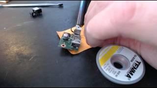 Lenovo G580 20157 Laptop Power Jack Repair pin socket fix replacement pushed in