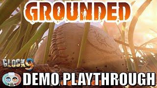 Grounded (New Survival Game) Demo Playthrough