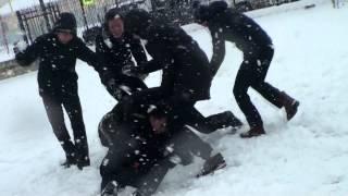 Snow Wars in NIS Atyrau