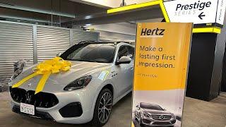 Hertz Thrifty Car Rental Selection - Seattle International Airport (SEA) Presidents Circle Gold