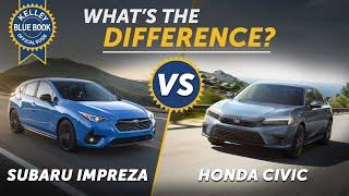 2024 Subaru Impreza vs 2024 Honda Civic - What's The Difference?