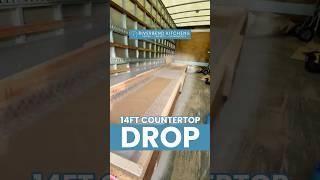 14ft Countertop Drop! #shorts