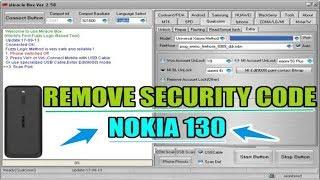 How To Format Nokia 130 RM 1035 Unlock security code طريقة فورمات