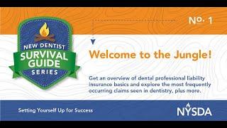No.1: “Welcome to the Jungle.” An overview of dental professional liability insurance.