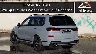 BMW X7 40d (2023) - Viel Platz und trotzdem sportlich? - Fahrbericht / Review / G07 LCI / Kapitel