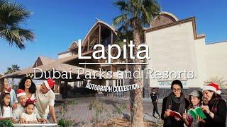 Christmas | 4K | Lapita Resort | Dubai Parks & Resort | Celebration | Dubai | UAE | 