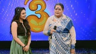 Onnum Onnum Moonu Season 2 I Ep 01 - Grand entry with Usha Uthup I Mazhavil Manorama