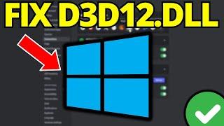 Fix D3D12.DLL Missing From Your Computer - Full Guide