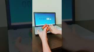 | Rubik's Cube Solved in 6 Second's | #Shorts |