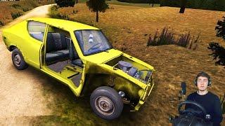 РАЗБИЛ КОРЧ В ЛЕСУ - MY SUMMER CAR + РУЛЬ