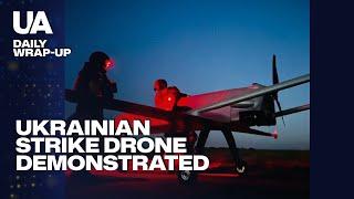 Ukrainian Strike Drone Demonstrated to the Journalists