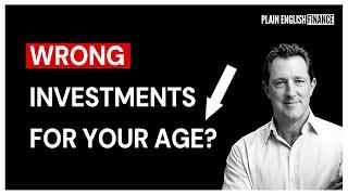 How to Invest so That Crashes Don’t Matter Part 4 - Using the idea of "100 minus your age"