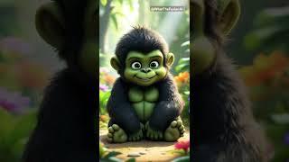 "Create Stunning Fusion AI Videos: Monkey Meets Hulk!"#fusionai #videoediting
