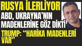 Trump, Ukrayna'nın Madenlerine Göz Dikti: "Harika Madenleri Var". Rusya İse İlerliyor