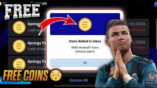 How To Get Free 100 Coins In eFootball 2025 Mobile