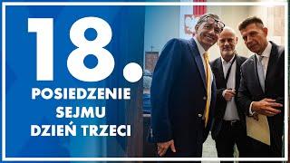 18. posiedzenie Sejmu - dzień trzeci.  27 września  2024 r.