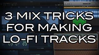 Logic Pro X - 3 Mixing Tricks for Getting a LO-FI Sound