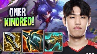 ONER IS SO CRAZY WITH KINDRED! - T1 Oner Plays Kindred JUNGLE vs Lee Sin! | Season 2022