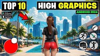 Top 10 Best Android Games Of 2024 | High Graphics Mobile Games