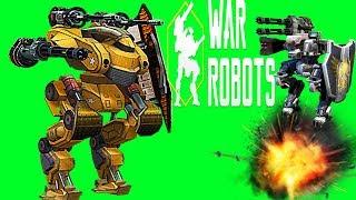 Боевые Роботы War Robots#37 Мультробот Битва GI.Patton, LEO, GRIFFIN NATASHA новичкам много оружия