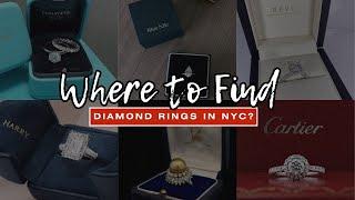 Best Shops for Diamond Engagement Rings in New York City