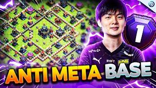 STARS' ISOLATED TOWN HALL Ring Legends BASE LINK is AMAZING | Clash of Clans TH17 Base