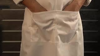 Chef Works Butcher Apron White: F8 WHT