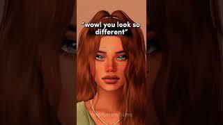 I HATE WHO I WAS BEFORE (The Sims 4) || #sims4 #sims4cas #shorts