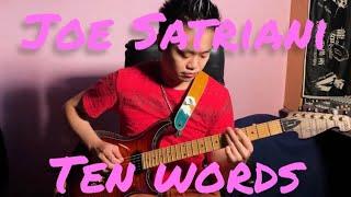 Joe Satriani - Ten Words | Dino Ling | Guitar Cover |
