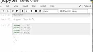 Introduction to NumPy Arrays - Part 1