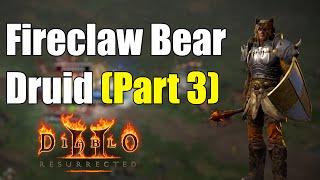 Fireclaw Bear Druid Solo Self Found Guide (Hell Part 1)