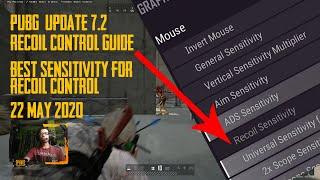 PUBG PC Recoil Control Sensitivity Settings Guide | How to Control Recoil in PUBG PC