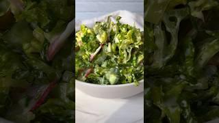 Healthy Green Salad that will keep you full! Perfect for weight loss #shortscooking #weightloss