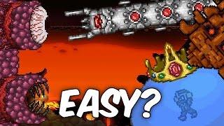 Terraria Top 5 Easiest Bosses | Expert | Exploits, Tips & Tricks! | PC | Console | Mobile