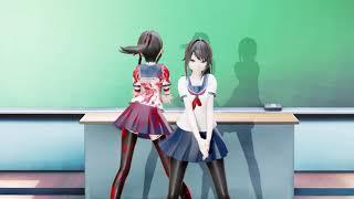 MMD Yandere Simulator Ayano Aishi Brooklyn Blood Pop Dance