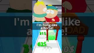 Eric MEASURES the BOYS?!  #southpark #game #shorts (Season 15 Episode 4 - T.M.I)