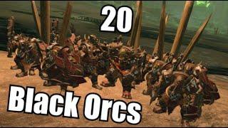 20 Black Orcs