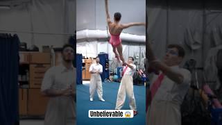 INSANE Acrobat STUNT and Teamwork  #cirqueart #cirquedusoleil #circus