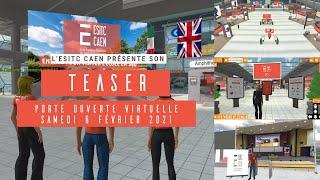 ESITC Caen - Teaser JPO 2 - 6 février 2021