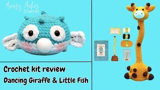 Dancing Giraffe crochet kit review | Hi Crochet Kits