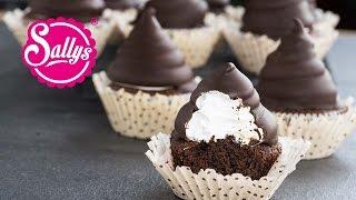 Marshmallow-Hut-Muffins / Schaumkuss Muffins / Hi Hat Muffins / Sallys Welt