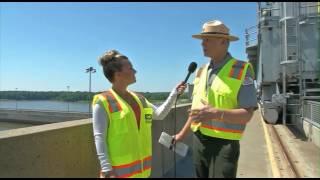 Melvin Price Locks & Dam and the National Great Rivers Museum