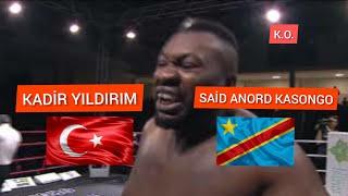 DEV DÖVÜŞÇÜYÜ NAKAVT ETTİ!KADİR YILDIRIM-SAİD ANORD KASONGO