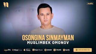 Muslimbek Omonov - Osongina sinmayman (audio 2024)