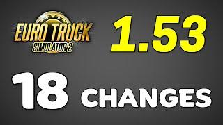 RELEASED: ETS2 1.53 Full Version ● All 18 Changes in the New Update ● Euro Truck Simulator 2