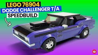  LEGO Dodge CHALLENGER RT 1970 • Review + Speedbuild + MOD + alternativos  76904 speed champions