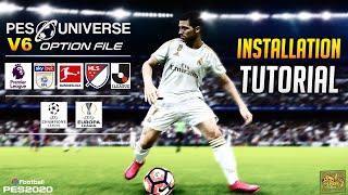 PES 2020 | PESUNIVERSE V6 OPTION FILE INSTALLATION TUTORIAL [PS4]