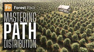 Using Forest Pack 8's Path Distribution effects