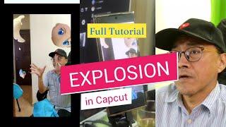 Full Tutorial on How to Make Something Explode into Pieces using Capcut